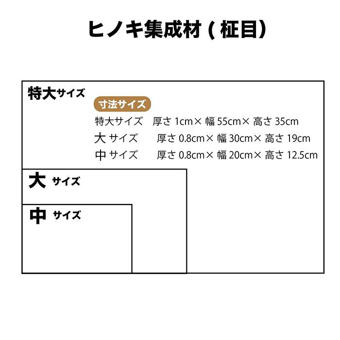 指文字一覧表 ひのき 市松模様 中・大・特大